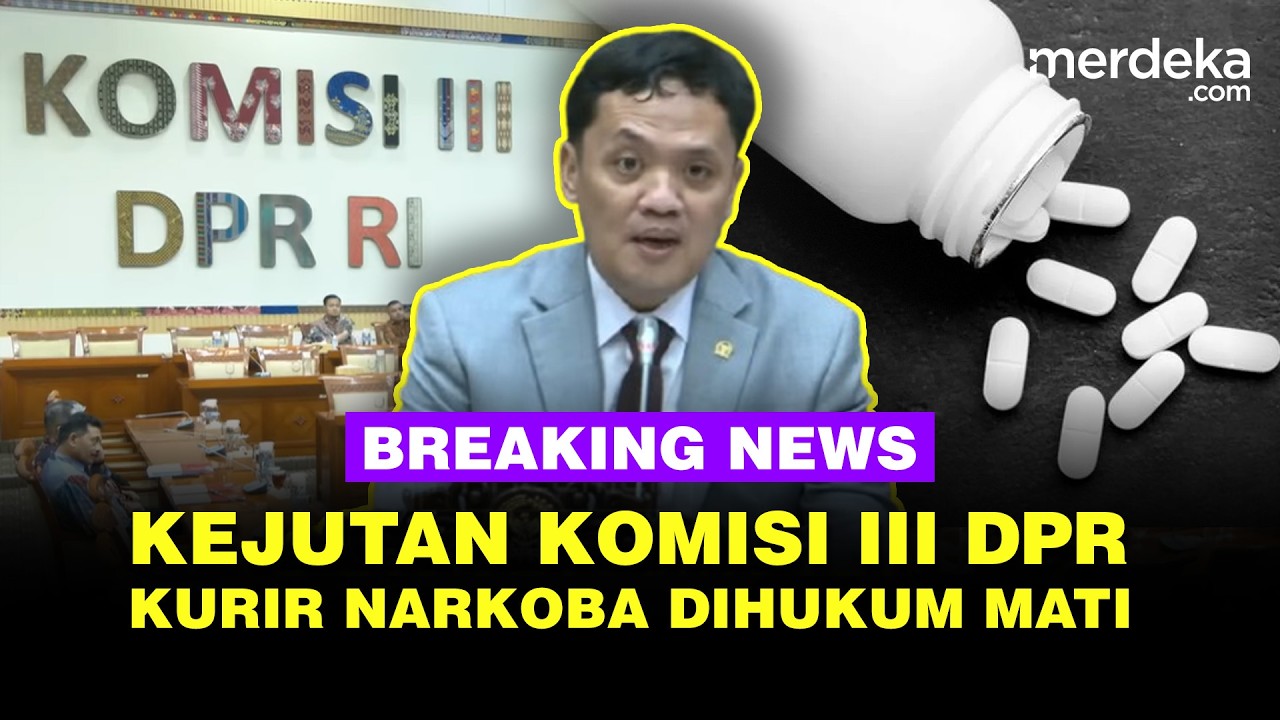🔴LIVE - Kejutan Fakta Komisi III di Balik Kasus Kurir 2 Ton Narkoba Fandy Ramadhan Dihukum Mati