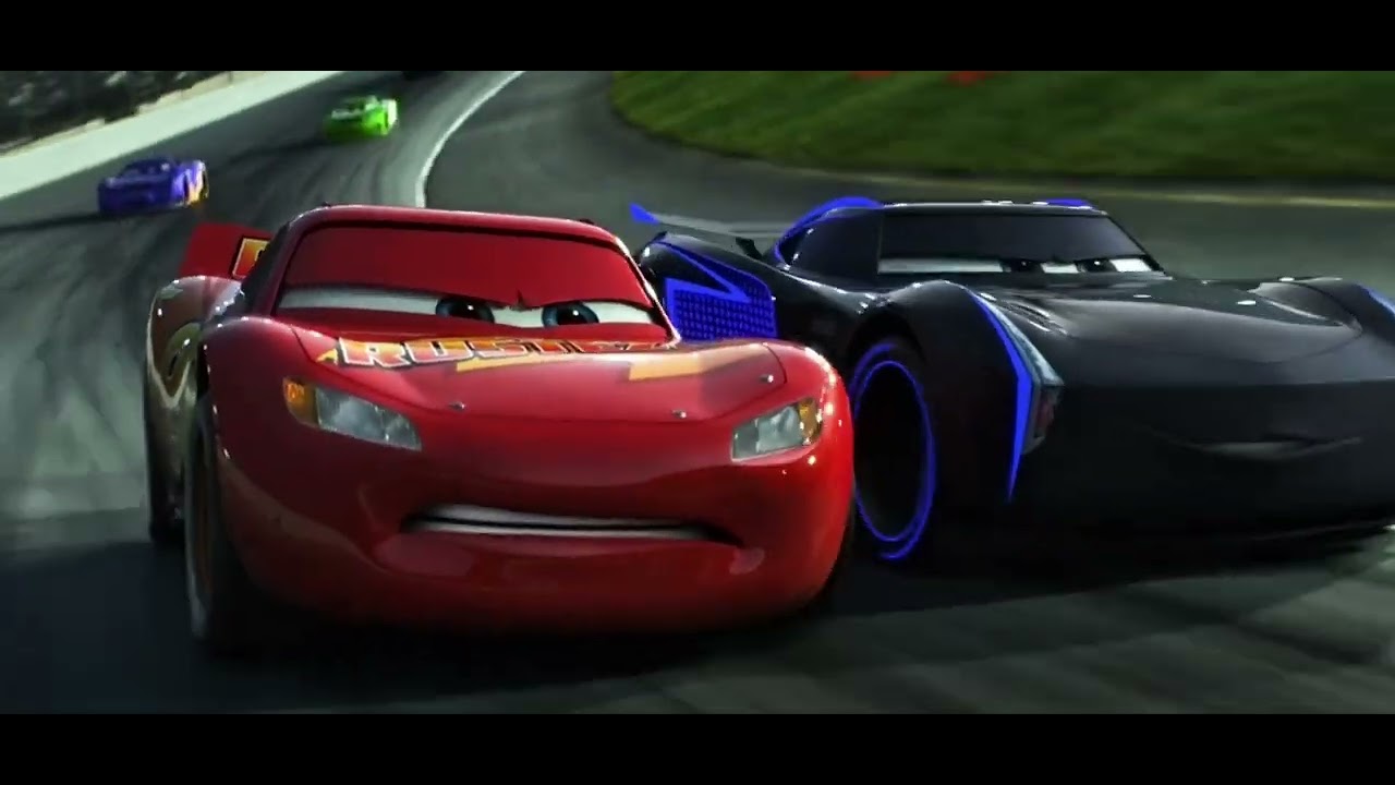 Cars 3 but it's just Jackson Storm engine - YouTube