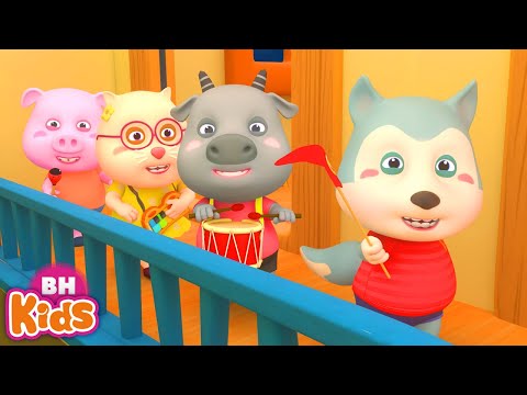 Đừng Buồn Phiền, Wolfoo - Nhạc Thiếu Nhi Hoạt Hình Vui Nhộn Cho Bé, 4K