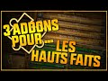 3 addons pour les hauts faits  world of warcraft