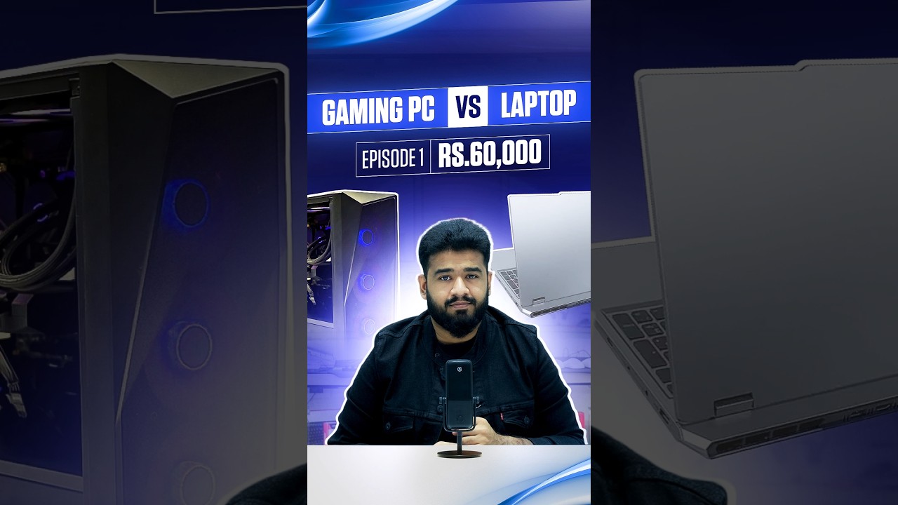 Rs 60000 PC Vs Laptop 😨 Which one to buy? #gamingcomputer