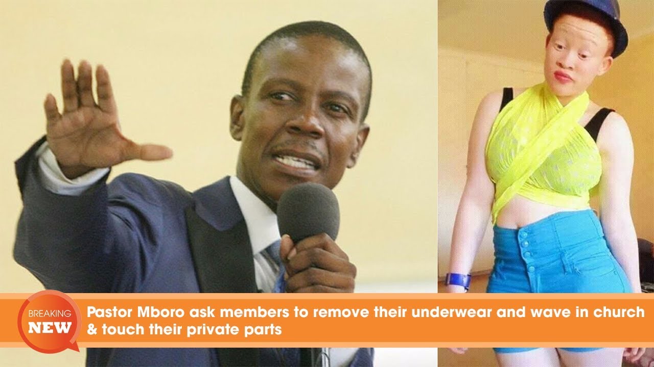 Pastor Mboro ask members to remove their underwear and wave in church & touch their private parts