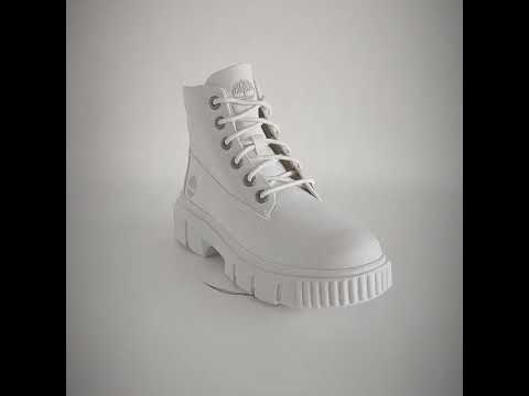 timberland greyfield boots white