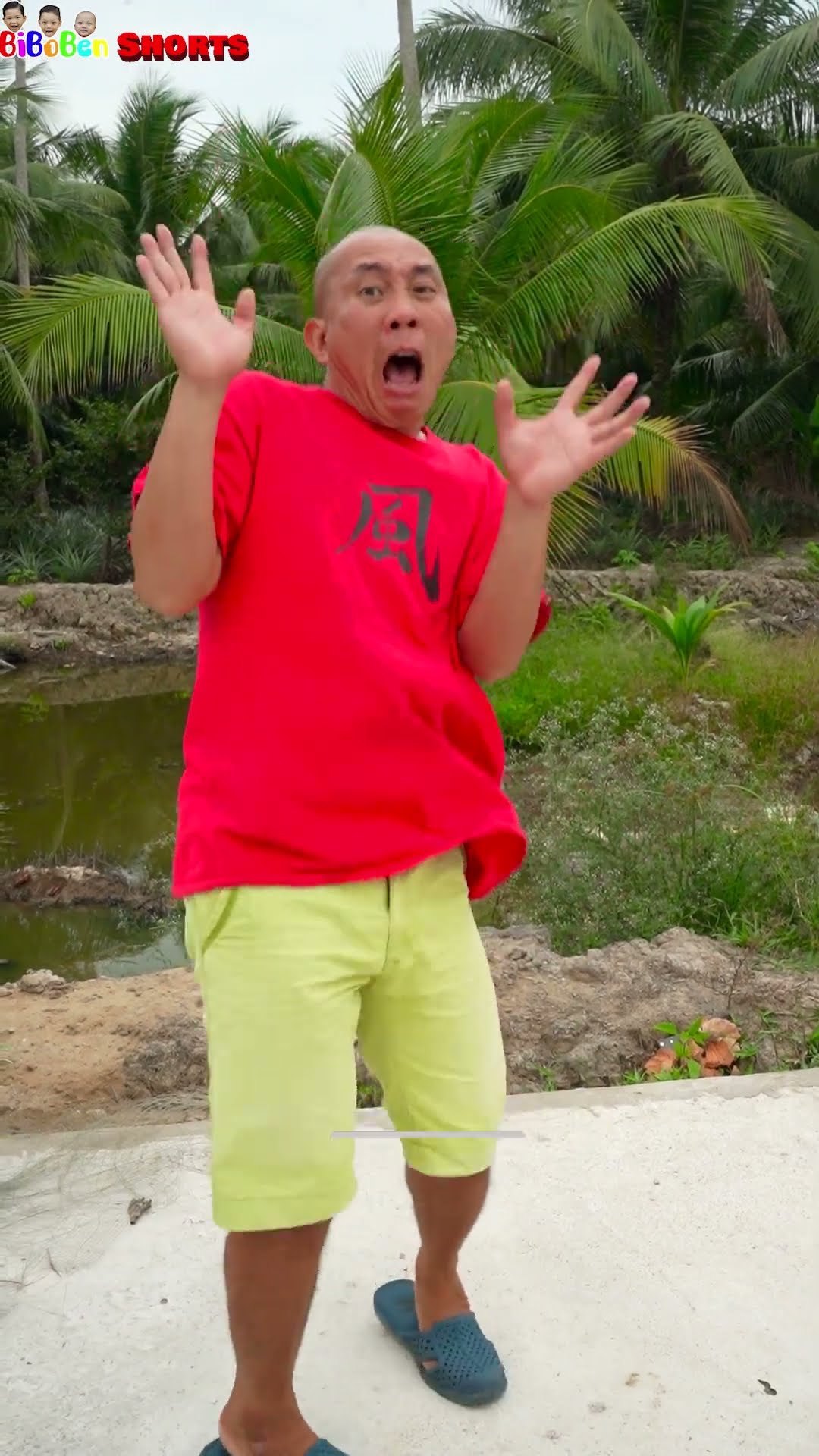 Funny video | He was scared to turn into a balloon | Anh ấy giật mình biến thành quả bóng bay ?