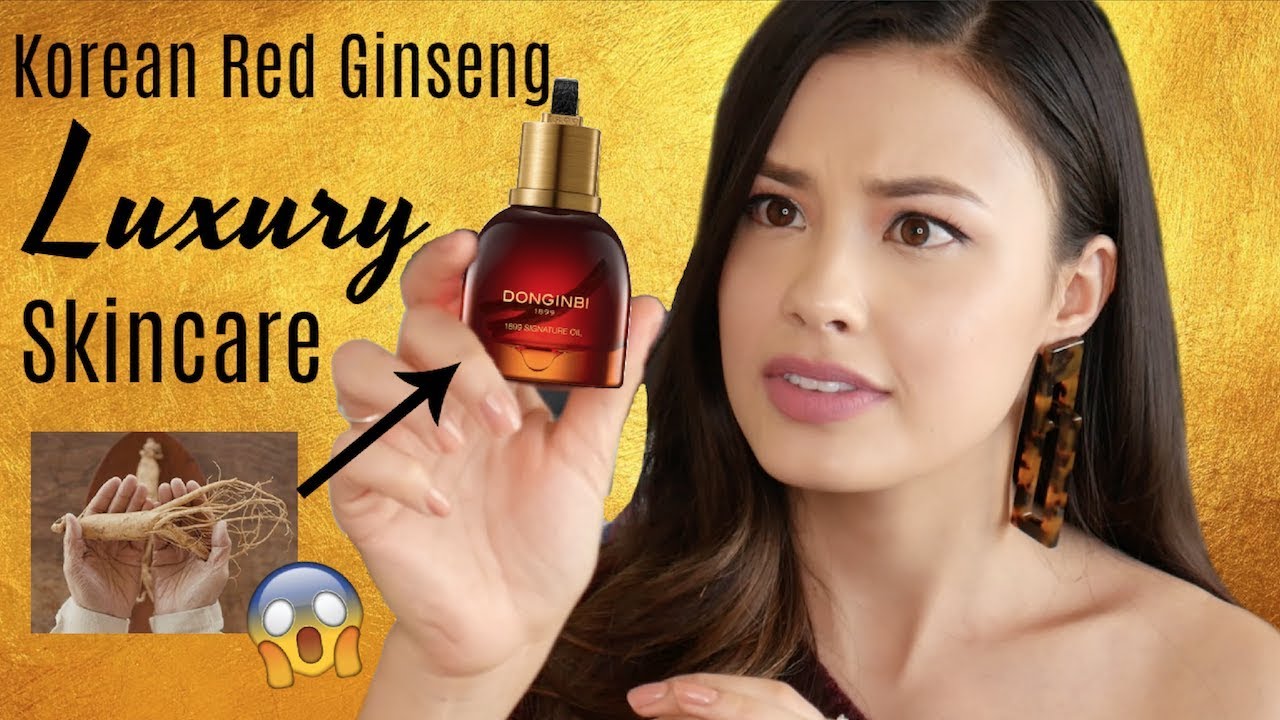 red ginseng skincare