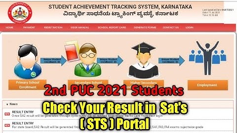 How to Check 2nd PUC Result in STS Portal || SSLC ,1st PUC Marks Verification  || Info Nashi