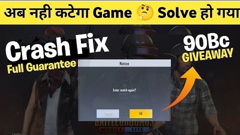 pubg lite new 0.25.0 update crash problem permanent solve 😱| pubg lite new trick crash problem solve