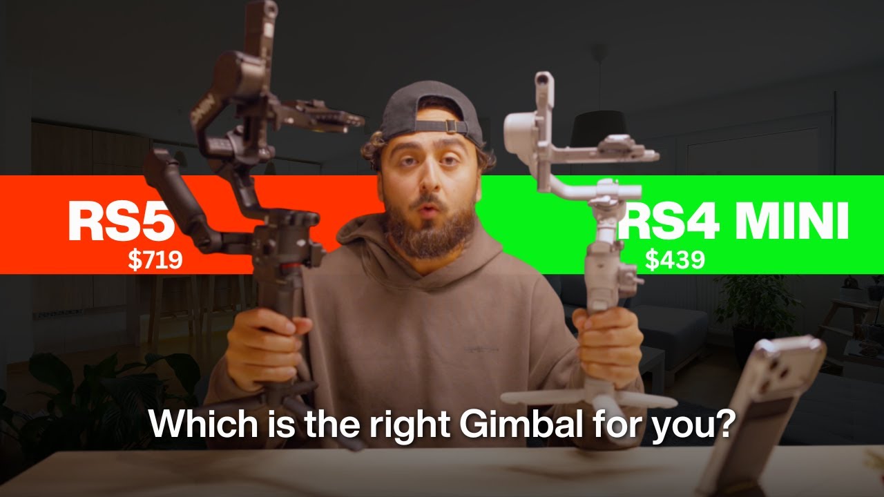 DJI RS5 против RS4 Mini | Какой из них лучше подойдет именно вам?