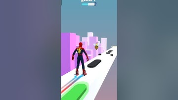 SPIDERMAN SKATER STACKER GAMEPLAY WALKTHROUGH/ANDROID,iOS MOBILE /SUPER HERO