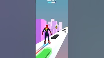 SPIDERMAN SKATER STACKER GAMEPLAY WALKTHROUGH/ANDROID,iOS MOBILE /SUPER HERO