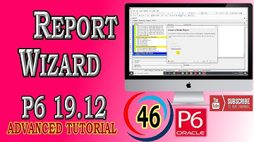 Create New or Modify Report by Report Wizard Easy Explanation | Primavera P6 | Advanced Tutorial