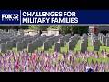 Military families face challenges this Memorial Day