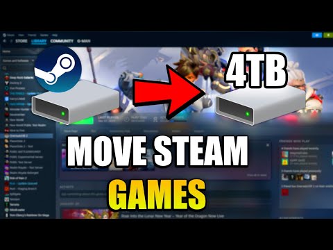 How To Move Steam Games to Another Hard Drive (2024 Tutorial)