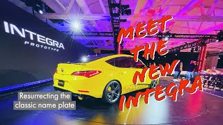 New for 2023 Acura Integra Prototype World Debut