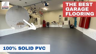 The BEST DIY Residential Garage flooring: SupraTile 100% solid PVC screenshot 3