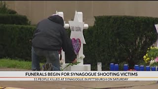 Funerals begin for synagogue shooting victims