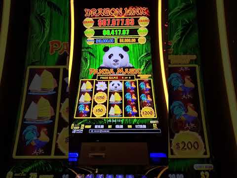 Even Panda Magic Was in the Mood to Give #slot #casino #handpay #dragonlink #jackpot