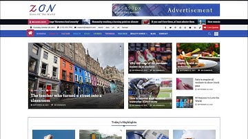 Zon - One click demo import - Best Multipurpose, News, Magazine and Blog WordPress website