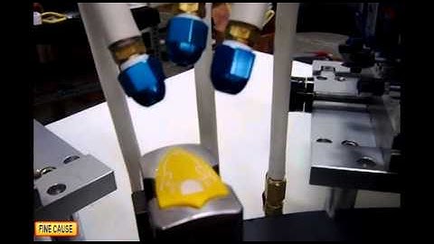 Indexing table 4 color pad printing machine-FC-164BRC-MR(formerly FC-404-OP-MR)-【FineCause】