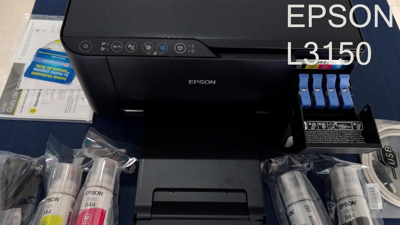 Impresora EPSON L3150 y L3110 - YouTube