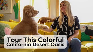 Tour This Colorful Desert Oasis in Inyokern, California | Handmade Home