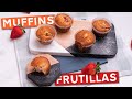 Como Hacer Muffins de Frutilla
