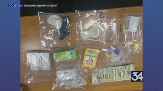 Endicott man charged with multiple felonies in drug bust