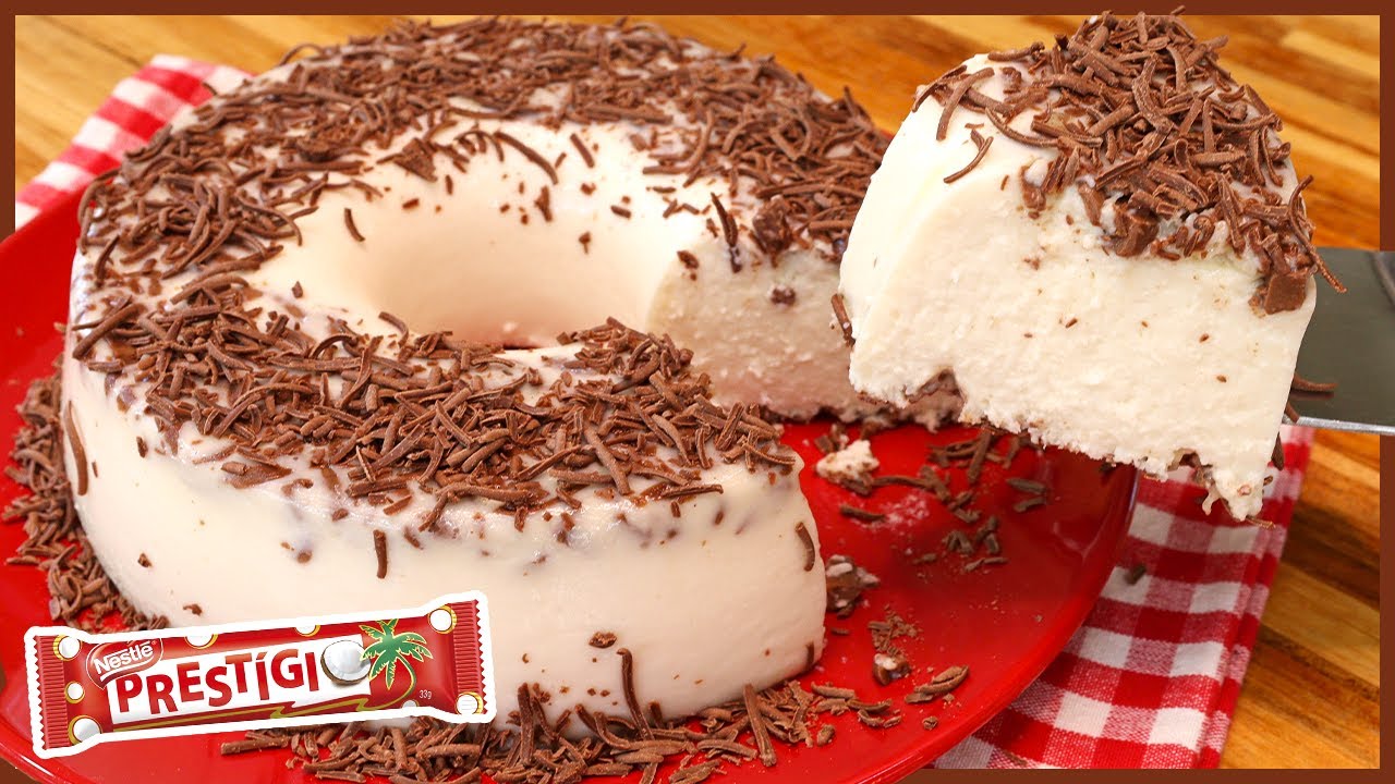 Pudim PRESTÍGIO de liquidificador - SEM FORNO - FÁCIL - SOBREMESA DELICIOSA