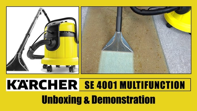 4 IN 1 : KARCHER SE4001 * Carpet / Upholstery Extractor * Wet