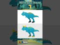 Find The Difference Spot Games - Kids dinosaurs Songs #카르노타우루스 #Carnotaurus #dinosaurs #Shorts