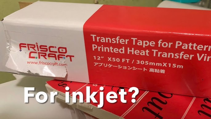 Paper Transfer Tape 100 Ft for Vinyl Application Perfect for Wet