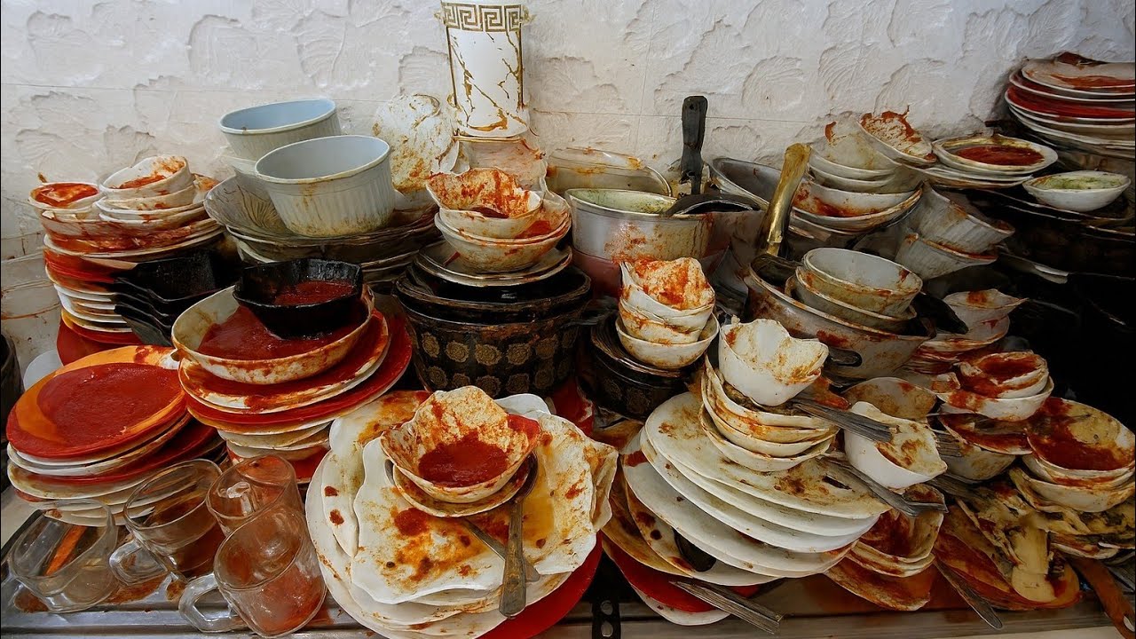 Dishwashing ASMR | Calm Kitchen Cleaning Sounds