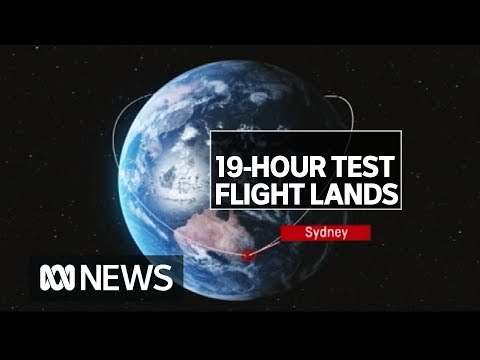 Video till Världens längsta flygrutt är genomförd