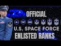 *OFFICIAL* NEW SPACE FORCE RANK INSIGNIAS RELEASED