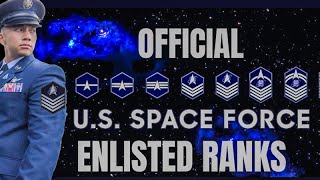 *OFFICIAL* NEW SPACE FORCE RANK INSIGNIAS RELEASED