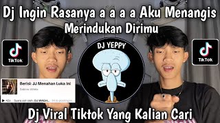 DJ MENAHAN LUKA INI || INGIN RASANYA A A A A AKU MENANGIS MERINDUKAN DIRIMU BY DJ WAGHYU VIRAL