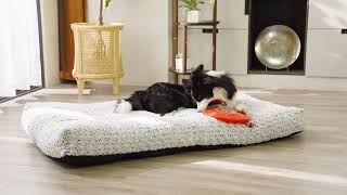 Washable Dog Bed Deluxe Plush