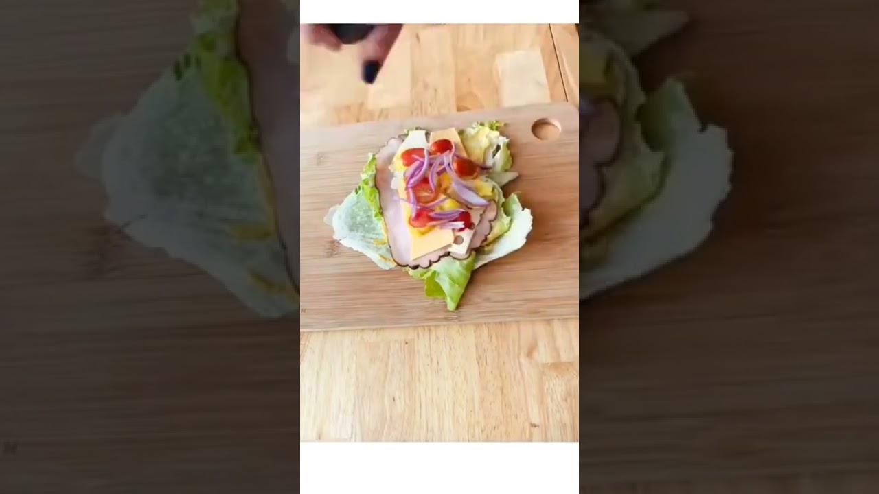 Lazy Easy Keto Snack | Turkey Lettuce Wrap 