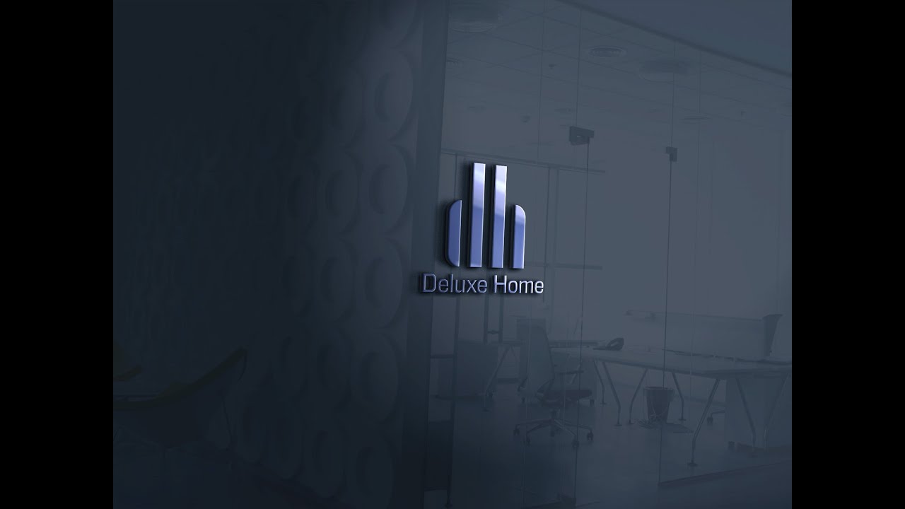 Minimal Real Estate Logo | Letter DH logo | Logo Designing In Illustrator