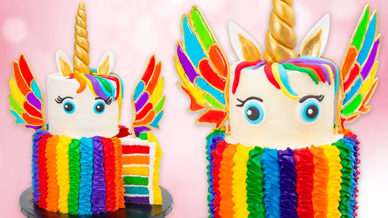Bring Magic to Your Celebration with Rainbow Unicorn Cake