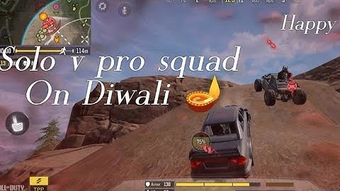 Diwali special 🪔 Solo vs Squad failed successfully🥲