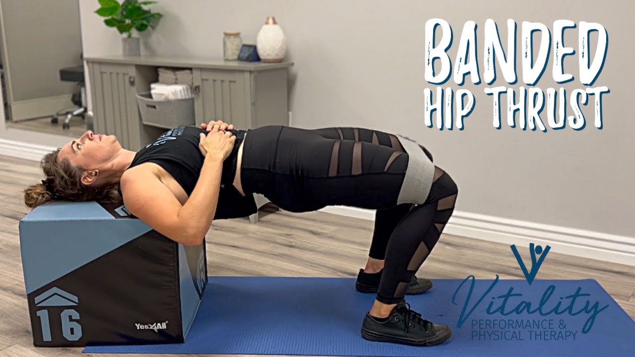 Banded Hip Thrust - YouTube