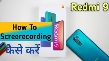 Redmi 9 Screen Recording || How To Screen Recording || AKS TECH4U