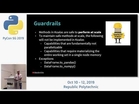 Koalas: Pandas API