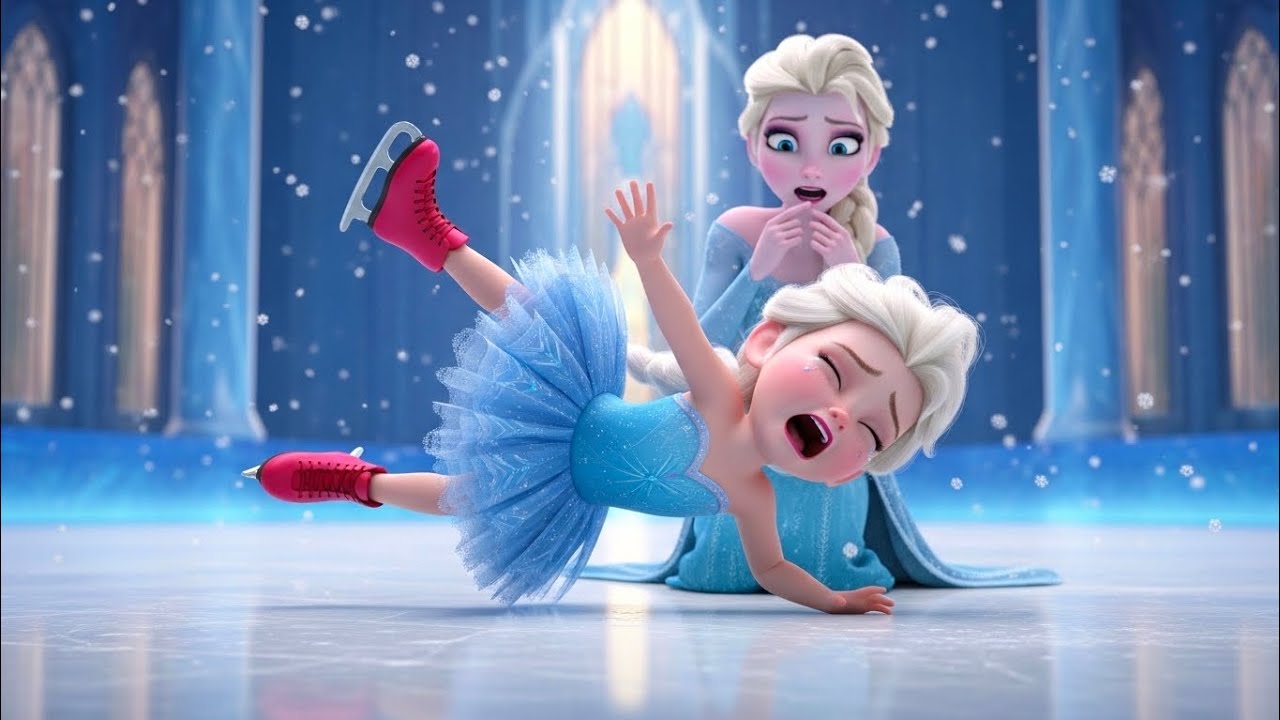 🆕🎶Elsa’s Daughter Faced Her Worst Skating Nightmare… Until This Happened 💔