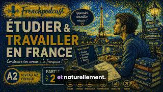 Study &amp; Work in France? 🇫🇷 Learn French Podcast (Easy Listening A2-B1)_Partie 2