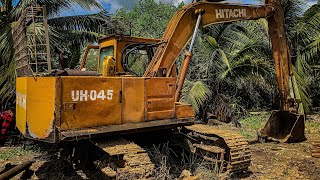 3 Years Abandoned Excavator UH045-7 Restoration | The Final Result is Awesome