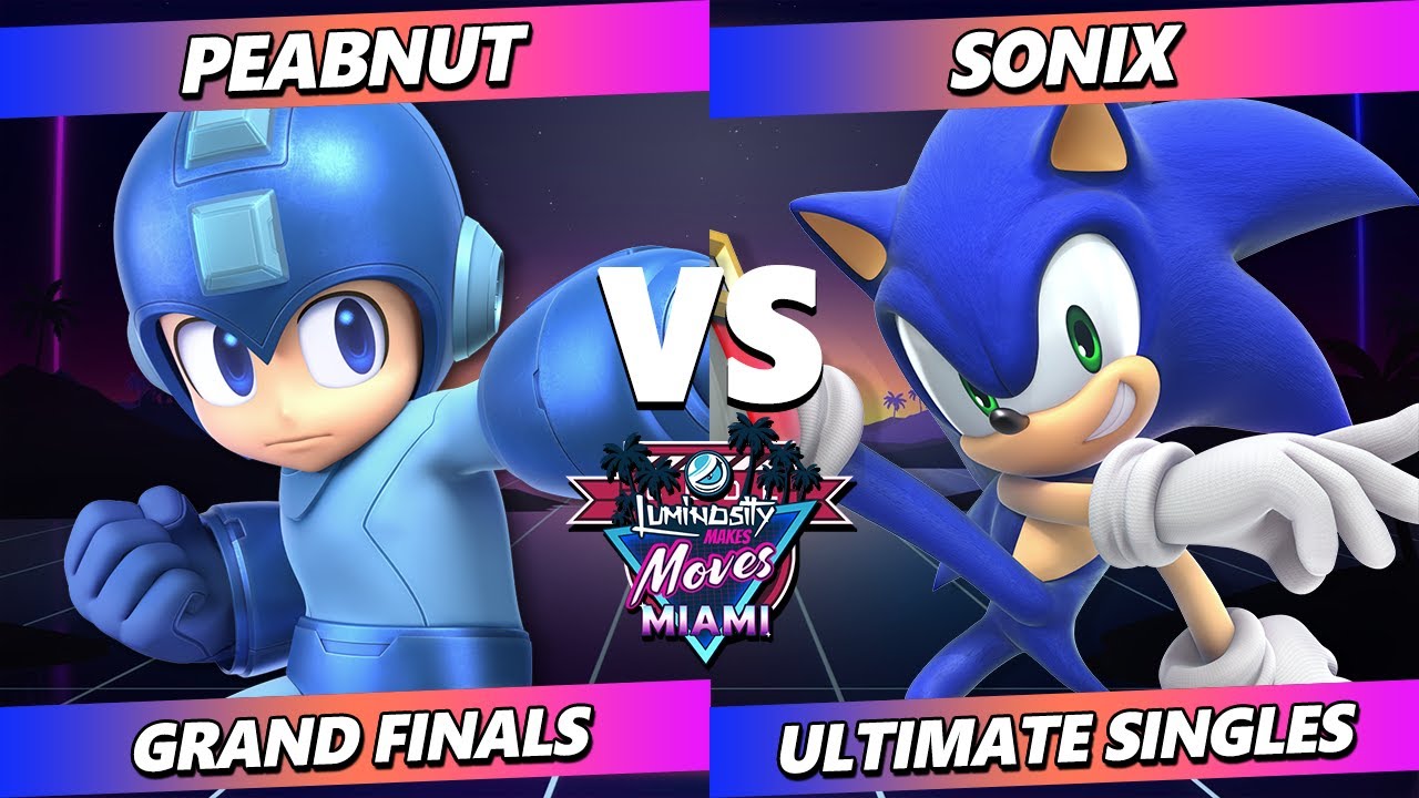 LMMM 2025 GRAND FINALS - Peabnut (Mega Man) Vs. Sonix (Sonic) Smash Ultimate - SSBU