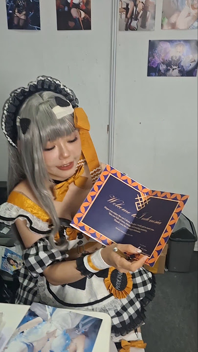 Give art to Angie At AFAId #cosplay #cosplayer #give #art #anime #animegirl #eventjejepangan #event