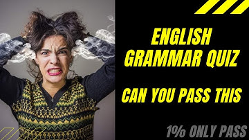 English Grammar Test | Grammar Quiz | English Test | Grammar Test | 1% only Pass | Idea Life